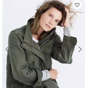 Like new! Madewell Cargo Jacket - Army Green